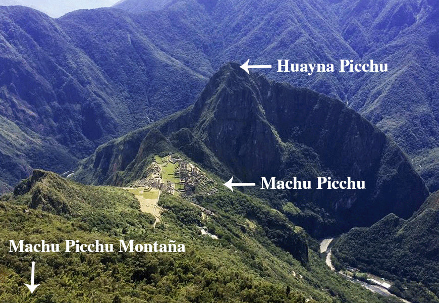 Huayna picchu vs Machu Picchu montaña