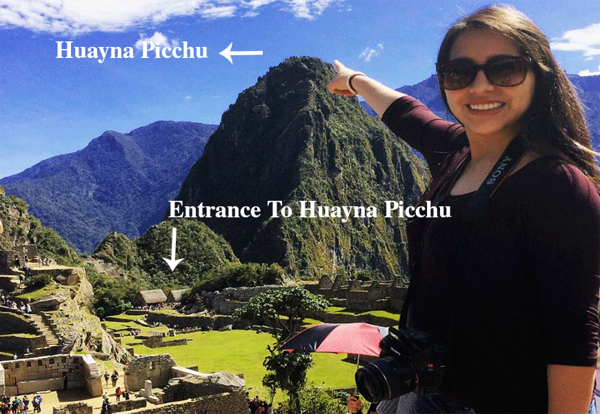 huyana picchu from Machu Picchu