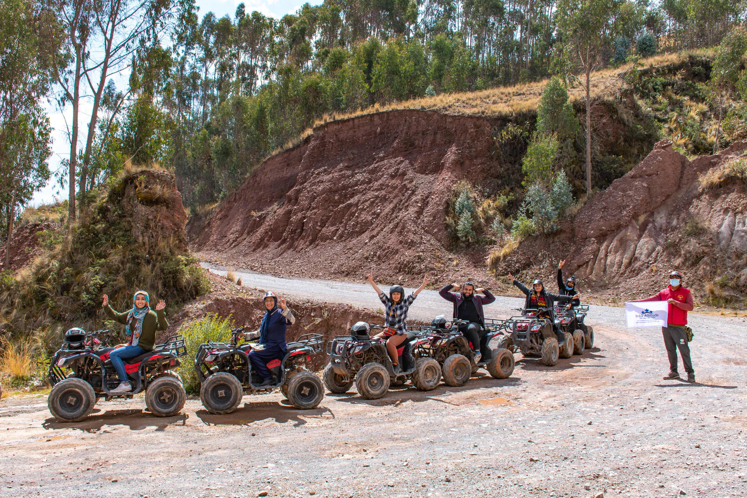 Quad-bike saltmines